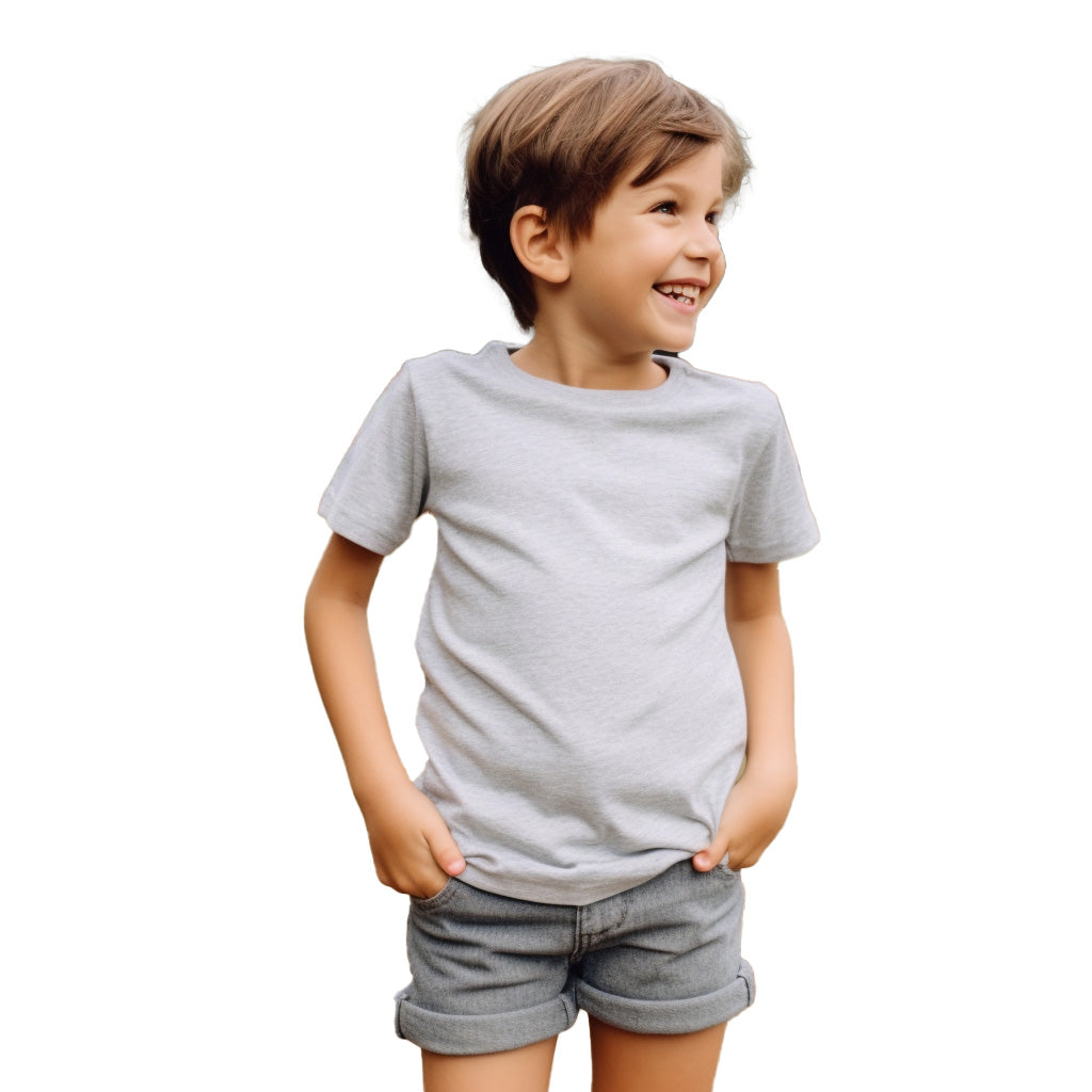 Custom T-Shirts for Kids | Personalized Shirt with Your Text, Image, or Logo | Custom Design Cotton Tee for Events, Business, Weddings & Gifts | Front & Back Printing